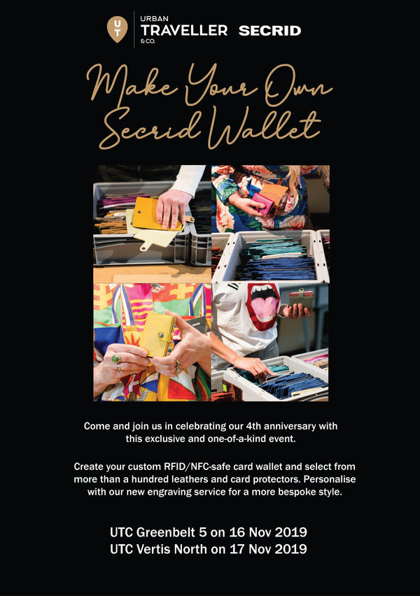 Customise Your Secrid - Urban Traveller & Co.