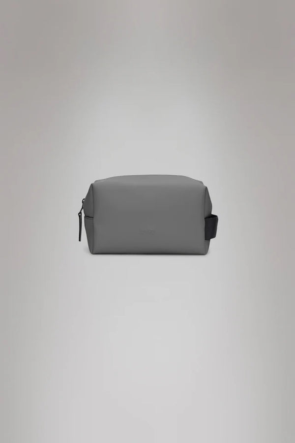 Rains Toiletry Bag 13 Grey Rains Wash Bag Small - W3