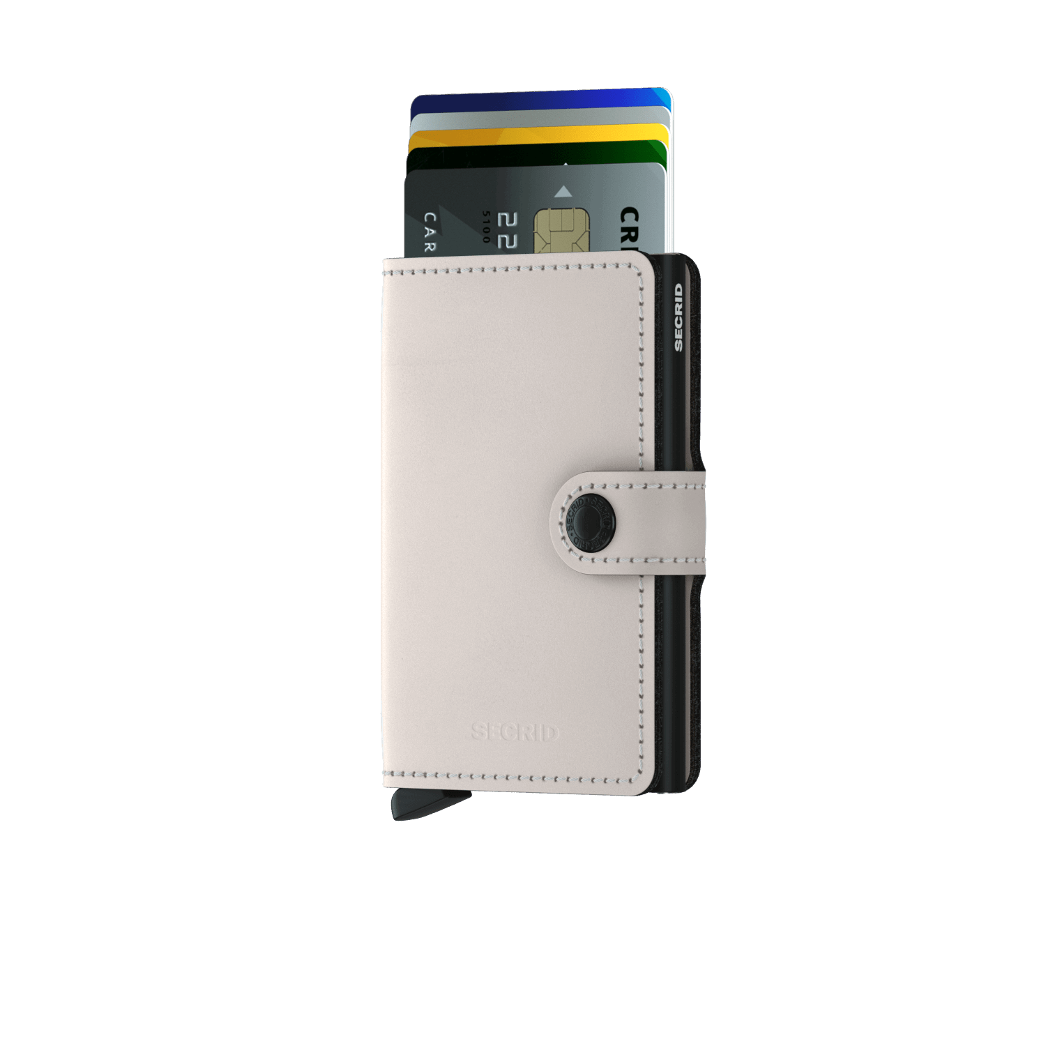 Secrid Wallet Chalk Secrid Miniwallet Matte Leather