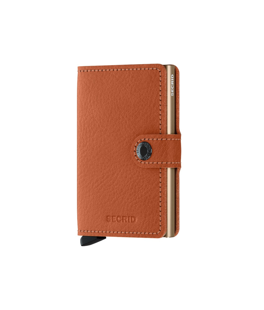 Secrid Wallets Caramello Sand Secrid Miniwallet Vegetable Tanned Leather