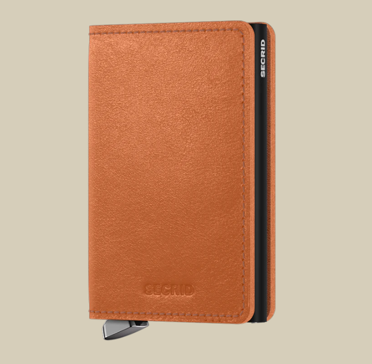 Secrid Wallets Cognac Secrid Premium Slimwallet Basco