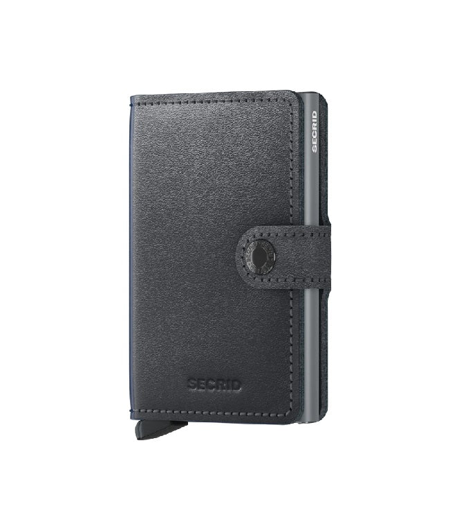 Secrid Wallets Grey Secrid Miniwallet Original Leather
