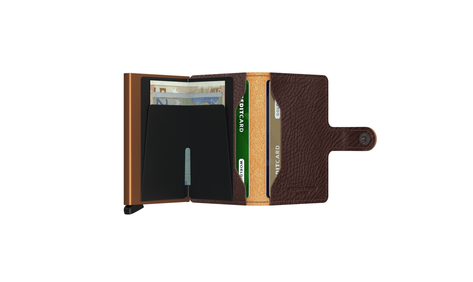 Secrid Wallets Secrid Miniwallet Vegetable Tanned Leather