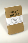 Fieldnotes Notebooks Field Notes Original Kraft 3-Pack