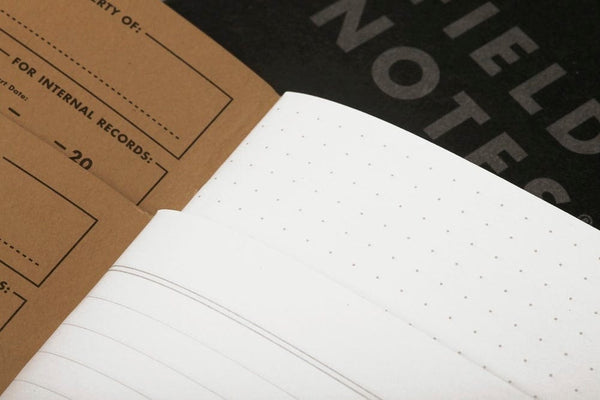 Fieldnotes Notebooks Field Notes Pitch Black Memo Book