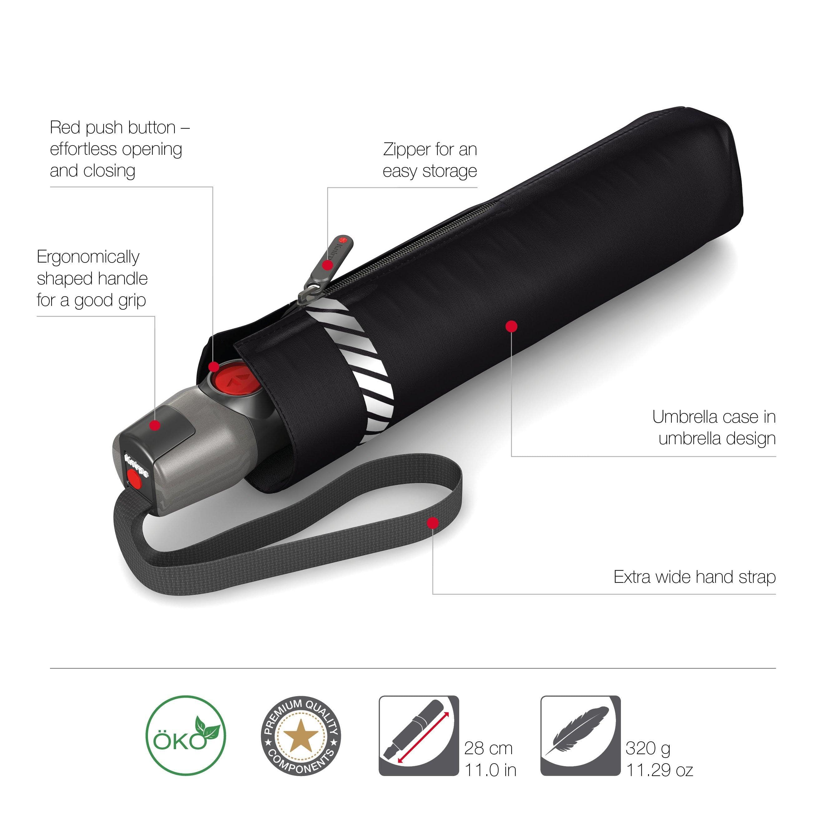 Knirps Umbrella Knirps T200 Medium Duomatic Reflective Umbrella