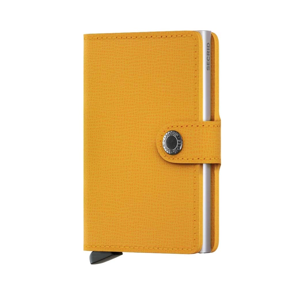 Secrid Wallet Amber Secrid Miniwallet Crisple Leather