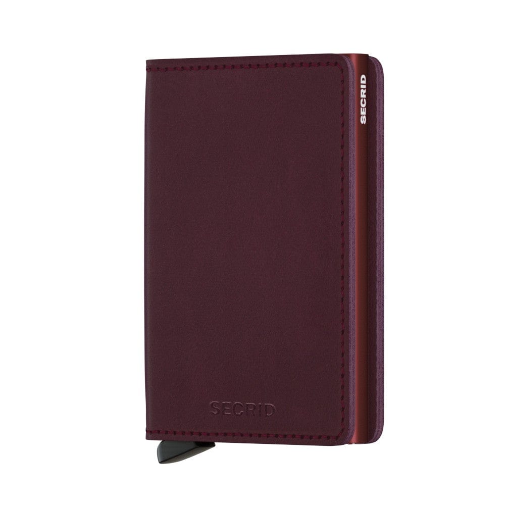 Secrid Wallet Bordeaux Secrid Slimwallet Original Leather