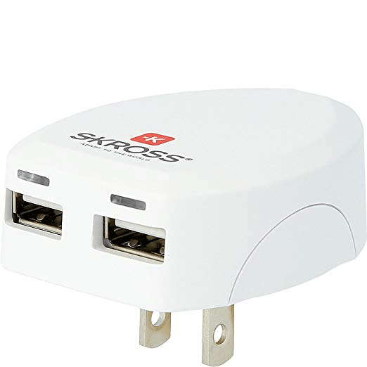 Skross Travel Adapter Skross US USB Charger 2.4A