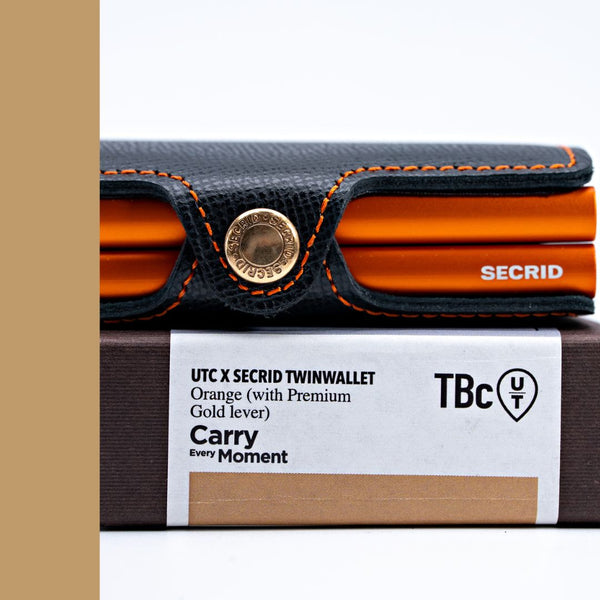 UTC x Secrid XI Anniversary Edition Twinwallet: Celebrating 11 Years of Carrying Every Moment
