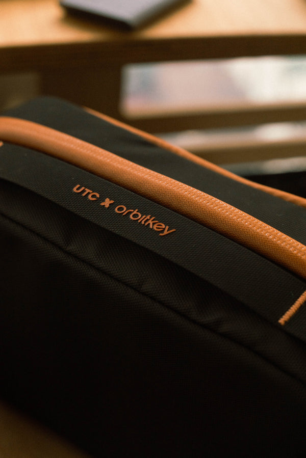 UTC x Orbitkey: A Decade of Design, Distilled in Black/Terracotta