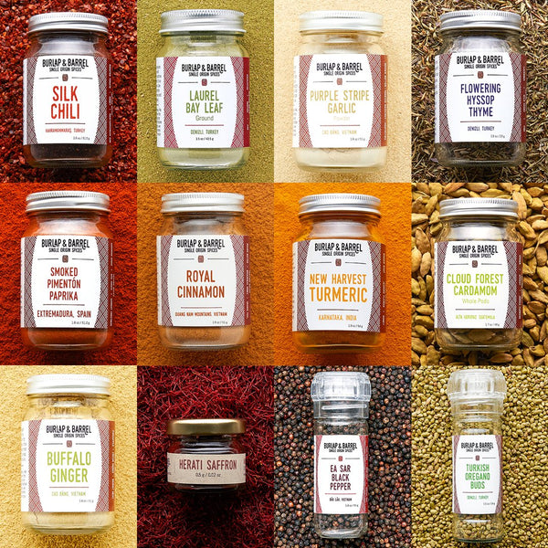 Spice Up Your Cooking With Burlap & Barrel's Equitably Sourced Organic Spices