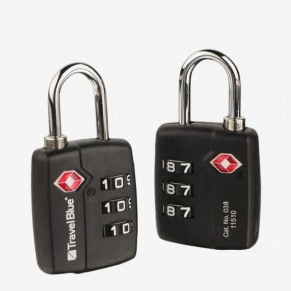 Travel Blue TSA Combi Suitcase Lock (Pack of 2)