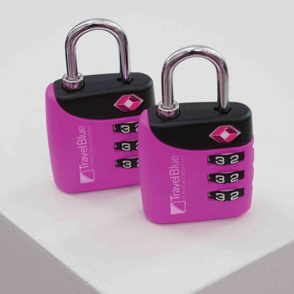 Travel Blue TSA Combination Lock (Pack of 2)