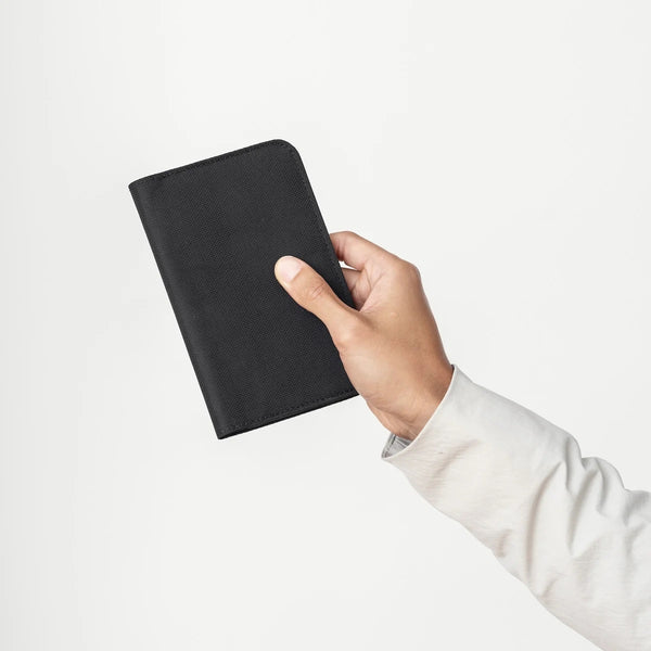 Black Ember Magfold Travel Wallet