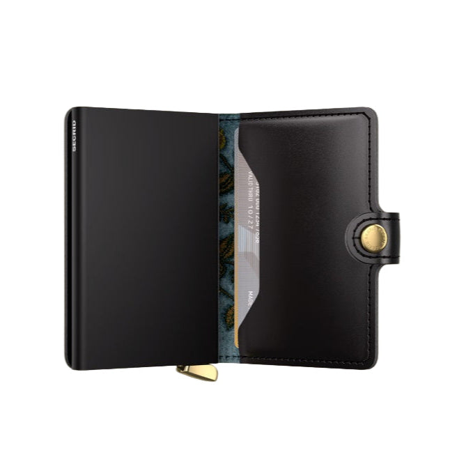 Secrid Premium Miniwallet Stitch Floral Leather+