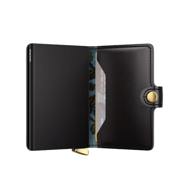 Secrid Premium Miniwallet Stitch Floral Leather+
