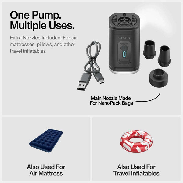 Statik State Nano Pack Travel Pump