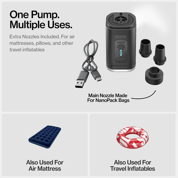 Statik State Nano Pack Travel Pump