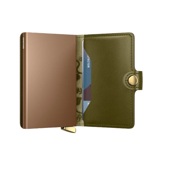 Secrid Premium Miniwallet Stitch Floral Leather+
