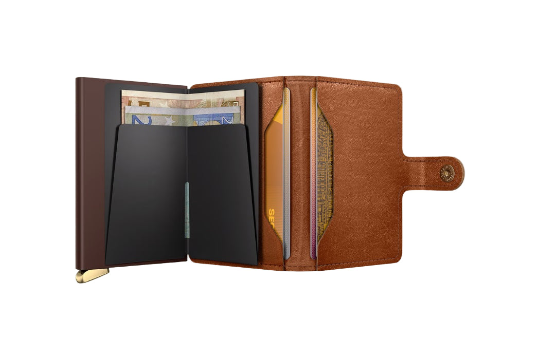 Secrid Premium Miniwallet Emboss Lines+ Leather
