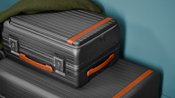 Carl Friedrik luggage close up