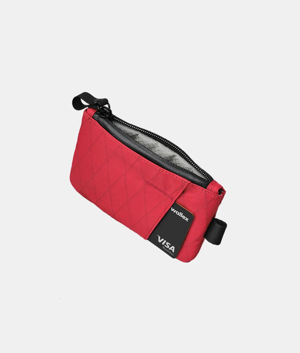 Alpaka Card Holder True Red X-Pac VX21 Alpaka Zip Cardholder