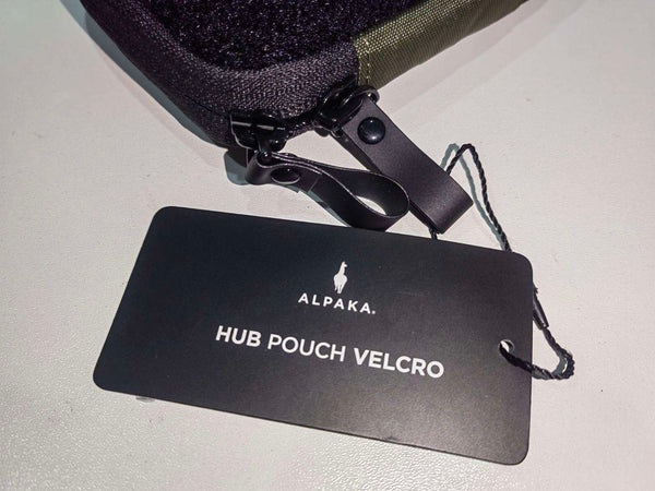Alpaka Wallets Alpaka Hub Pouch Hook & Loop - Olive Green x42