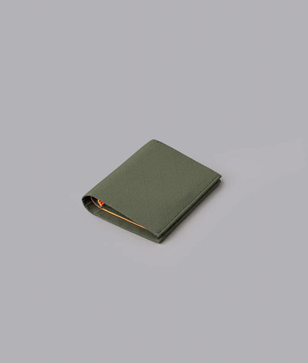 Alpaka Wallets & Money Clips Green / Axogrid 210D Alpaka Ark Bifold Coin Wallet