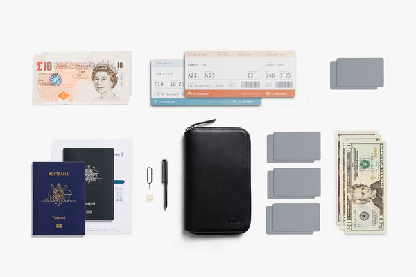 Bellroy Passport Wallet Carryology Black Bellroy Travel Folio 2nd Edition Carryology -RFID