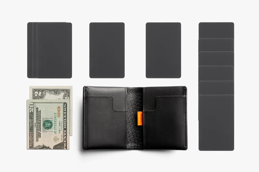 Bellroy Slim Sleeve Carryology Black Ash