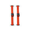 Black Ember Accessories Orange Black Ember : Forge SB Maglock Compression Straps Set of 2