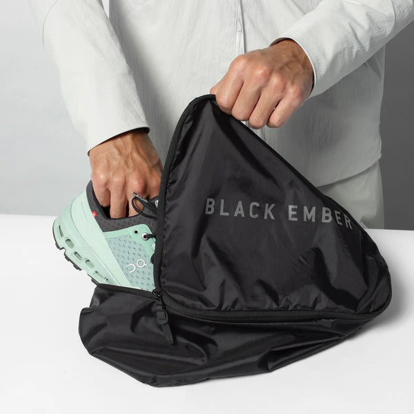 Black Ember Travel Pouches Black Ember Shoe Cube