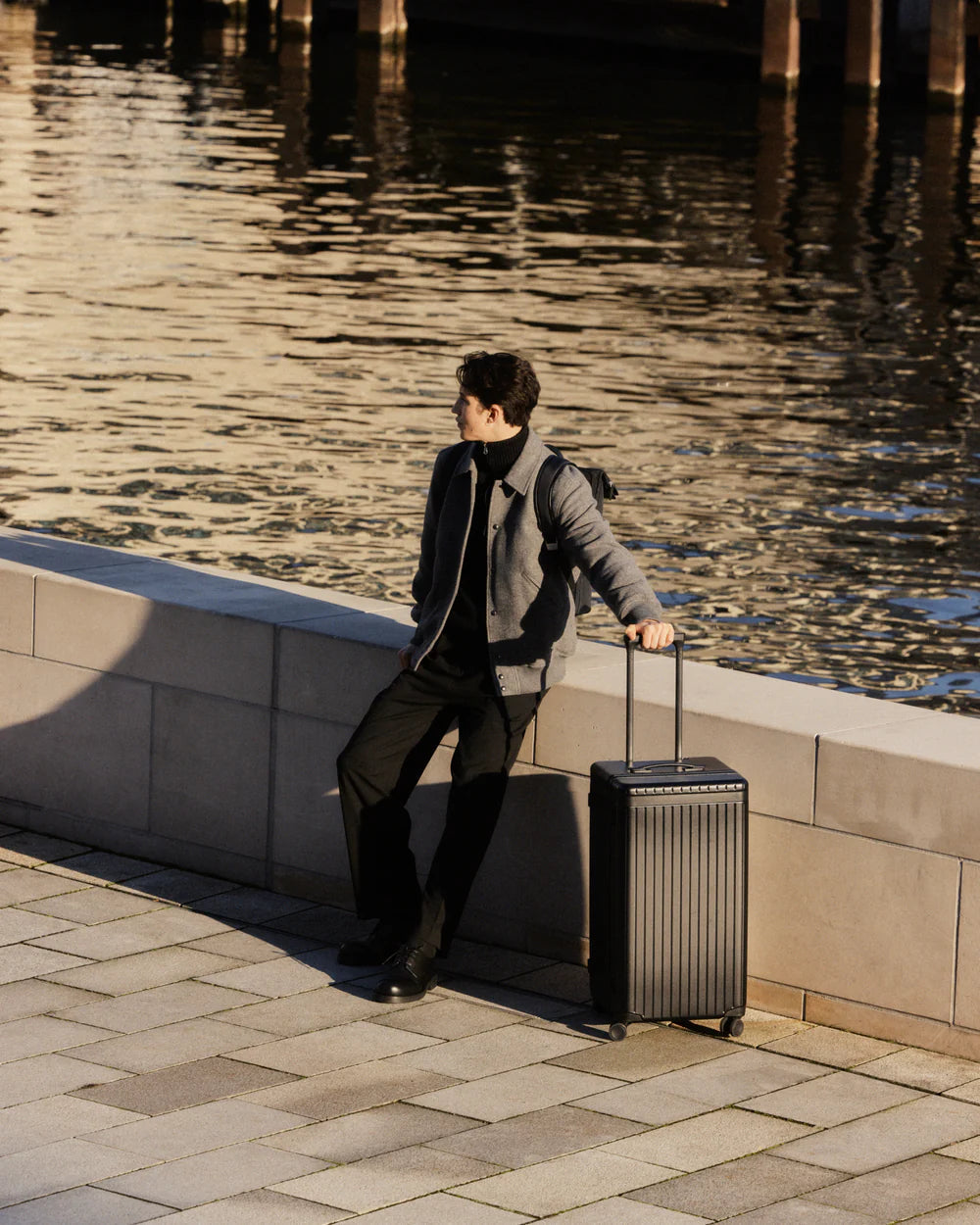 Carl Friedrik Luggage Carl Fiedrik The Trunk All Black