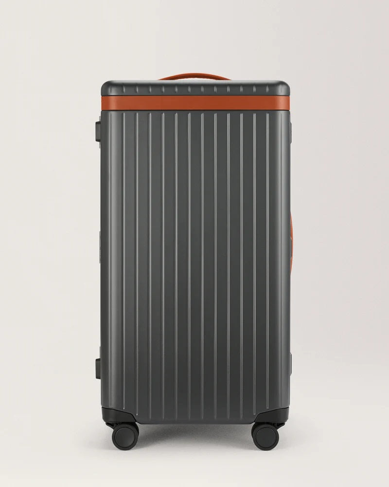 Carl Friedrik Luggage Grey Cognac Carl Friedrik The Trunk Luggage