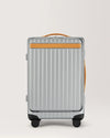 Carl Friedrik Luggage Light Grey - Cognac Carl Friedrik - The Carry-On X Luggage