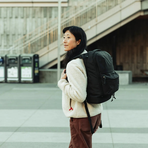 Evergoods Backpacks Evergoods Civic Bookbag 22L - Solution Dyed Black