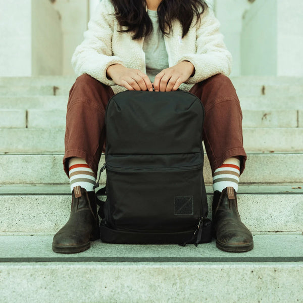 Evergoods Backpacks Evergoods Civic Bookbag 22L - Solution Dyed Black