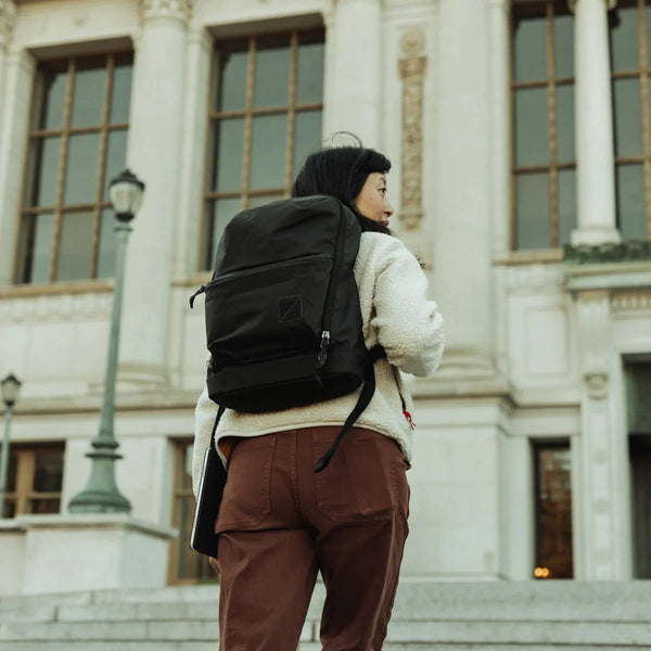 Evergoods Backpacks Evergoods Civic Bookbag 22L - Solution Dyed Black