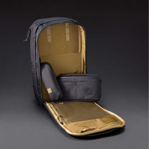 Evergoods Backpacks Evergoods Civic Panel Loader 24L X-PAC Black W/ Coyote