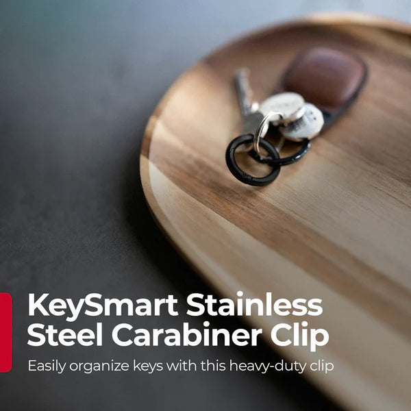 Keysmart Key Holder CarabinerClip 4-pack Keysmart CarabinerClip Carabiner Keyring