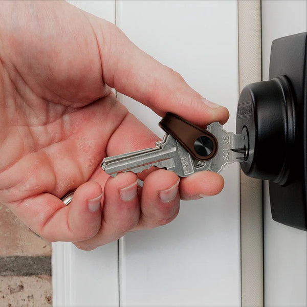 Keysmart Keyholder Brown KeySmart Mini Leather Key Holder