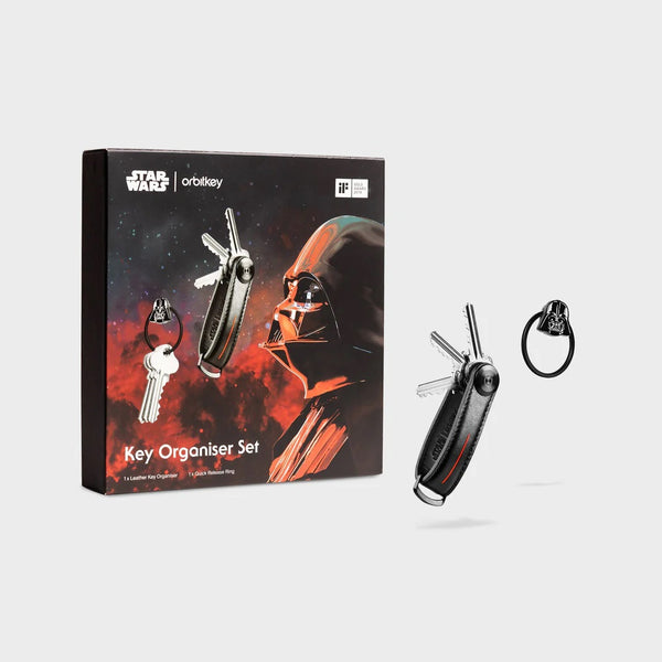 Orbitkey Star Wars™ Darth Vader Key Organiser + Ring V2 Kit