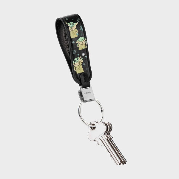 Orbitkey Keyholder Orbitkey X Star Wars Loop Keychain - Grogu