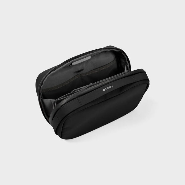 Orbitkey Pouch Black Axoflux 300D Orbitkey 2-in-1 Tech Pouch