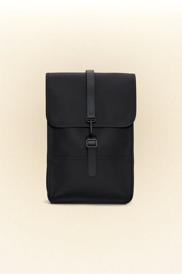 Rains Backpacks 01 Black Rains Backpack Mini - W3