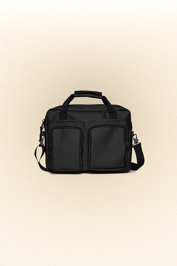 Rains Duffel Bags 01 Black Rains Texel Tech Bag - W3