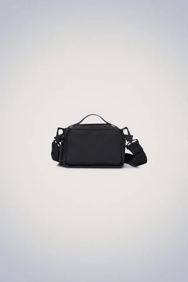 Rains Sling Bags 01 Black Rains Cargo Box Bag Micro W3