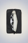 Rains Toiletry Bag 01 Black Rains Wash Bag Large W3