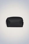 Rains Toiletry Bag 01 Black Rains Wash Bag Large W3